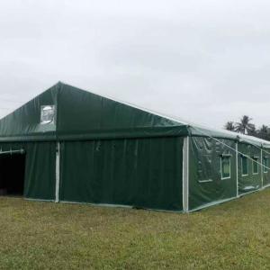 25x50m White Durable Outdoor Warehouse Tents Logistics Conservatory