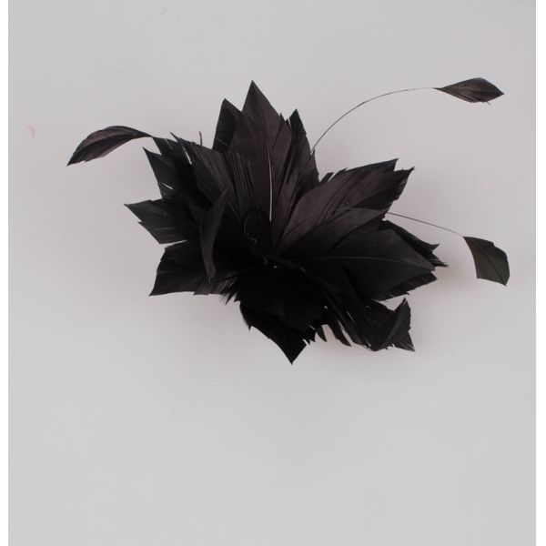 Chic Sinamay Base and Feather Fascinator Hat for Event Party Supplies