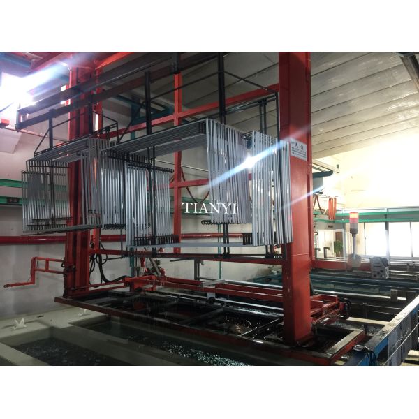 Aluminum Anodizing Machine Hard Anodizing Equipment With Dyeing Station