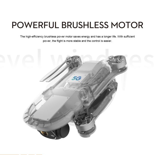 New S6S Brushless Motor Drone 6K HD Dual Camera RC Auto Obstacle Avoidance Professional Foldable Quadcopter