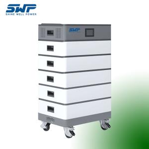 52Kg/Module Stackable Battery Storage 5 Suitable for -20C-60C Industrial