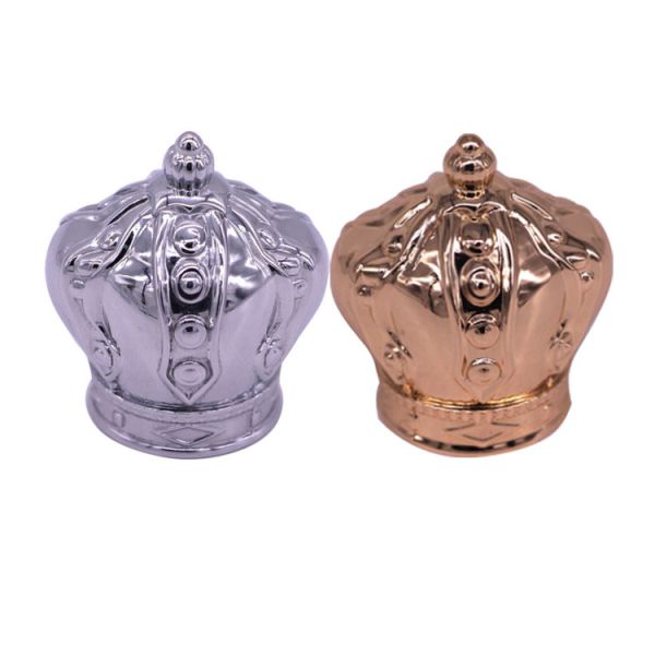 Buy Crown Capovercaps Black Perfume Bottle Tops For Travel Perfume Bottle at wholesale prices