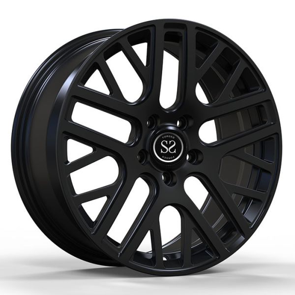 Gloss Black H PCD 1 Piece Forged Wheels 5x139.7 6x139.7 5x114.3 Alloy Rims 18 19
