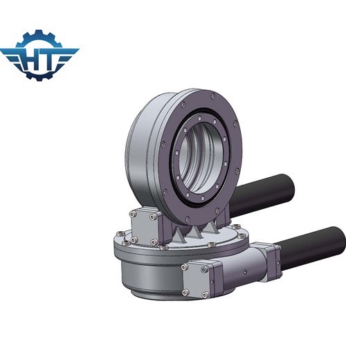 Buy 3 Inch dual Axis Slew Drive Gearbox Of High Accuracy For 24V Solar Tracking System at wholesale prices