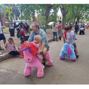 Quality Hansel amusement park game machine kiddy rides walking animal toy rides for sale