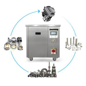 Adjustable Power Large Ultrasonic Cleaner Stainless Steel SUS304 Material