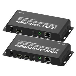 HDMI2.0 Over Single CAT6 60M HDMI KVM Extender