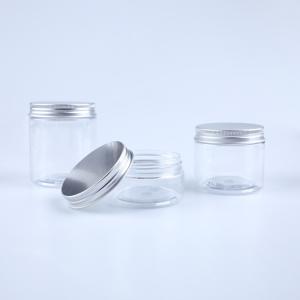 Customized Clear Plastic Cosmetic Container With Smooth Surface