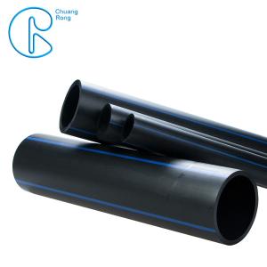 Black SDR11 SDR17 Plastic Polyethylene HDPE Pipe