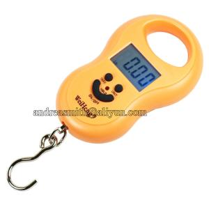 Quality ABS Plastic Hanging Gram Scale , Units Conversion Handheld Luggage Scale for sale
