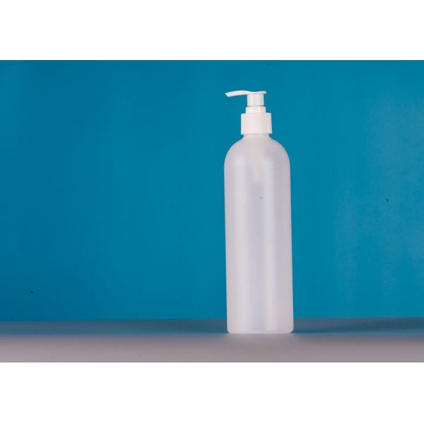 600Ml Shampoo Conditioner & Body Wash Dispenser White Plastic Refillable