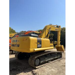High Maneuverability Closed Cabin Construction Site Excavator Second Hand