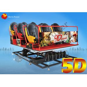 Entertainment Luxury 12 Seat 5D Movie Theater With Electronic System
