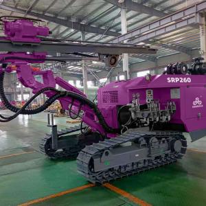 Ground Pile Driver Machine Highway Guardrail Piling Machinery Hydraulic Solar