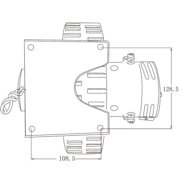 24V 1.2kw Drive Wheel Unit