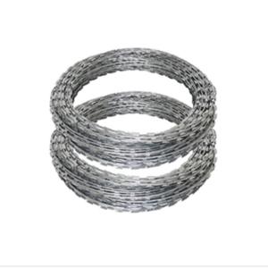 Galvanized Tape Military Barbed Wire Razor BTO-12