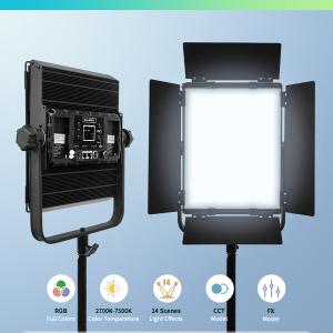 Fx Mode 14 Effects RGB LED Film Lights 2700k 7500k Flashing Lamp 6000lux Photo