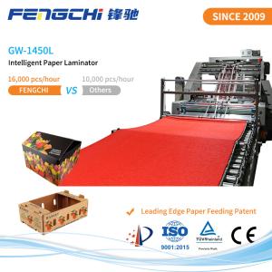 Multi Ply Cardboard To Corrugated Paper Litho Laminating Machine