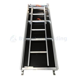 Safe Walking Board Construction Plate Aluminum & Plwood Robust Plank with Ladder