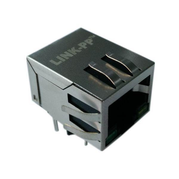 Buy Network Standard POE RJ45 Modular Jack With LED , XFAVERS-CLxu1-2MS at wholesale prices
