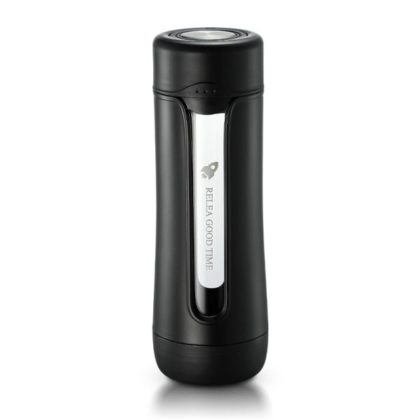 Nontoxic 325ml Unbreakable Glass Water Bottle With ABS Sleeve Cover