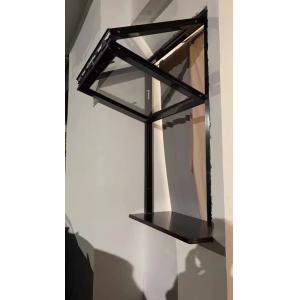 Horticulture Folding Window System Facilitating Direct Access to Raised Herb