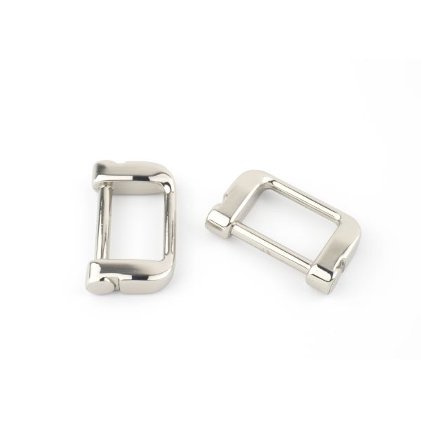 20mm Inner Size D Ring Buckle Retangle Light Nickle Color For Decorative Buckle