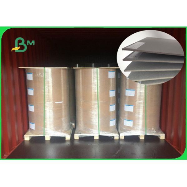 Buy FSC 1MM 1.3MM 1.5MM 2MM Grey Cardboard Sheets / Grey Chip Card Board 800GSM - 1400GSM Differnent Size at wholesale prices