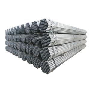 Rust Proof Hot Dip Galvanized Tube 6m Length Black Painting Surface For Fluid