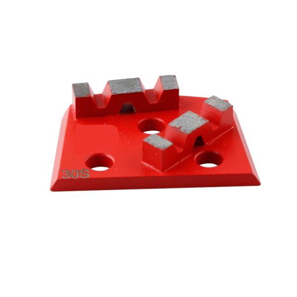 Terrazzo Epoxy Removal Tools Hard Bond Red Concrete Grinding Shoes