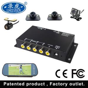 Quality Panoramic Mobile Digital Video Recorder / Remote Mobile DVR 4 Channel for sale