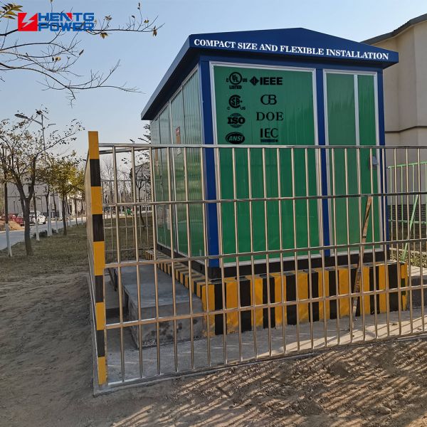 Buy 3 Phase Compact Substation Transformer Step Down Voltage Transformer Tamper Proof at wholesale prices
