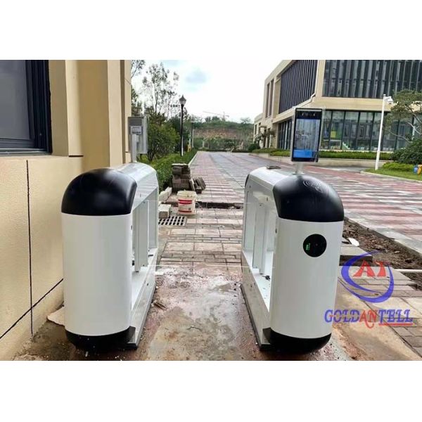 Customized LANE Width 600-900mm Facial Recognition Semi Automatic Turnstile with 1200*280*1000mm Dimensions