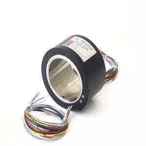 Wrapping Machines 60rpm Through Bore Slip Ring Stainless Steel Housing