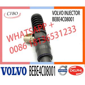 Excavator parts injector BEBE4C08001 2PINS diesel fuel injector 3829087 for for