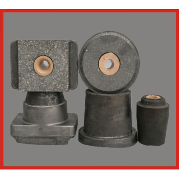 Anti Scouring Metering Nozzle 50% Zircon With Mgo Content High Performance