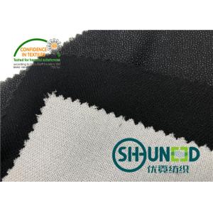 55GSM Fusible Woven Adhesive Liner /White Interlining In Garments