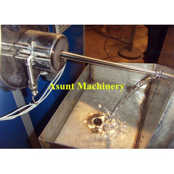 High Output Two Color Drinking Plastic Straw Making Machine , PP PE Drink Straw Extruder