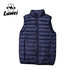 Wholesale Customs Logo Fashion Winter Lightweight Utility Gilet Casual Waistcoat