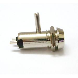 Tubular dual function switch cam lock