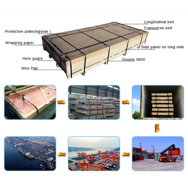 ASTM AISI Hot Rolled 201 202 304 304L 316 316L Stainless Steel Plate 1219/1250/1500mm 0.1-6.00mm