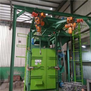 Large Spinner 1500*1900mm Shot Blasting Equipment Surface Cleaning