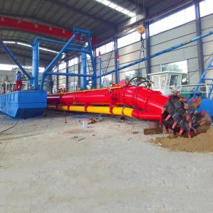 500cbm Working Capacity Full Hydraulic Cutter Suction Dredger For Port Dredging