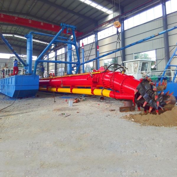 500cbm Working Capacity Full Hydraulic Cutter Suction Dredger For Port Dredging