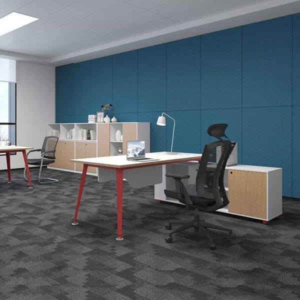 White Commercial Office Desk Furniture Modular Office Table For Workstations