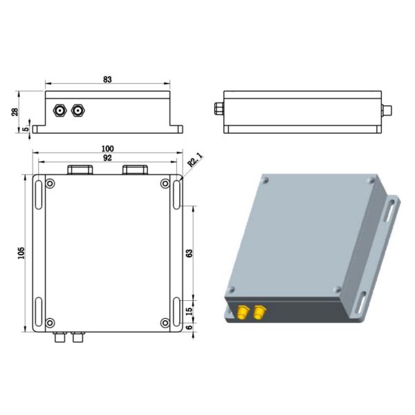 100MHz 120MHz 200MHz 250MHz AOM Driver / RF Drivers / AOQ Drivers