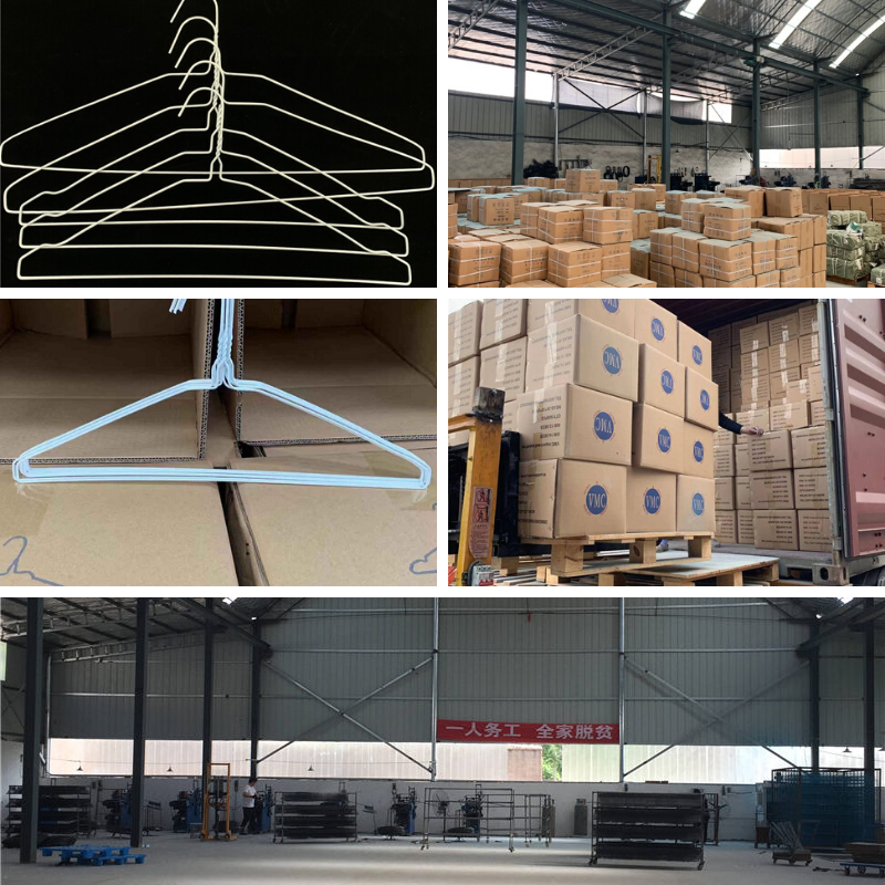 Portable 1.9mm 40.5cm Clothes Wire Hanger Low Carbon Steel Material For Suit