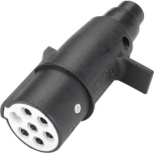 Quality 24v S Type 7 Pole European Trailer Plug Plastic Truck Trailer Connector for sale