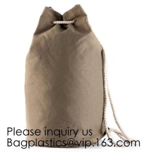 Biodegradable Drawstring Laundry Bag customzied, Logo Printed Poly Hotel, Travel