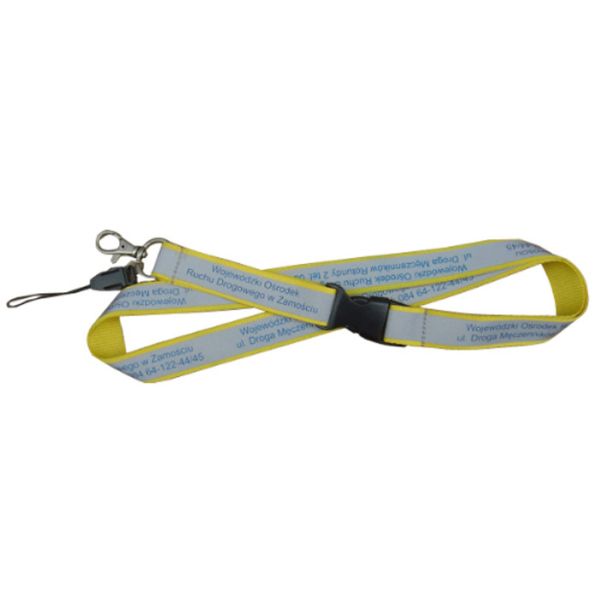 Silk Screen Printing Polyester, Nylon, Silicone, Satin Promotional Lanyards With